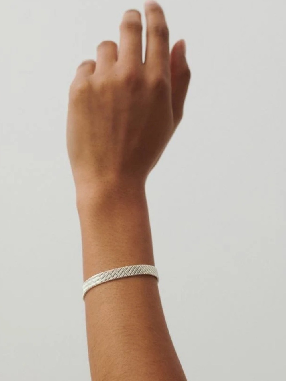 Silver Mesh Bracelet